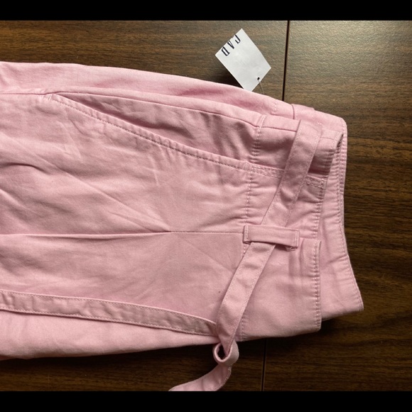 Paperbag-Waist Khaki Pants - Picture 3 of 3